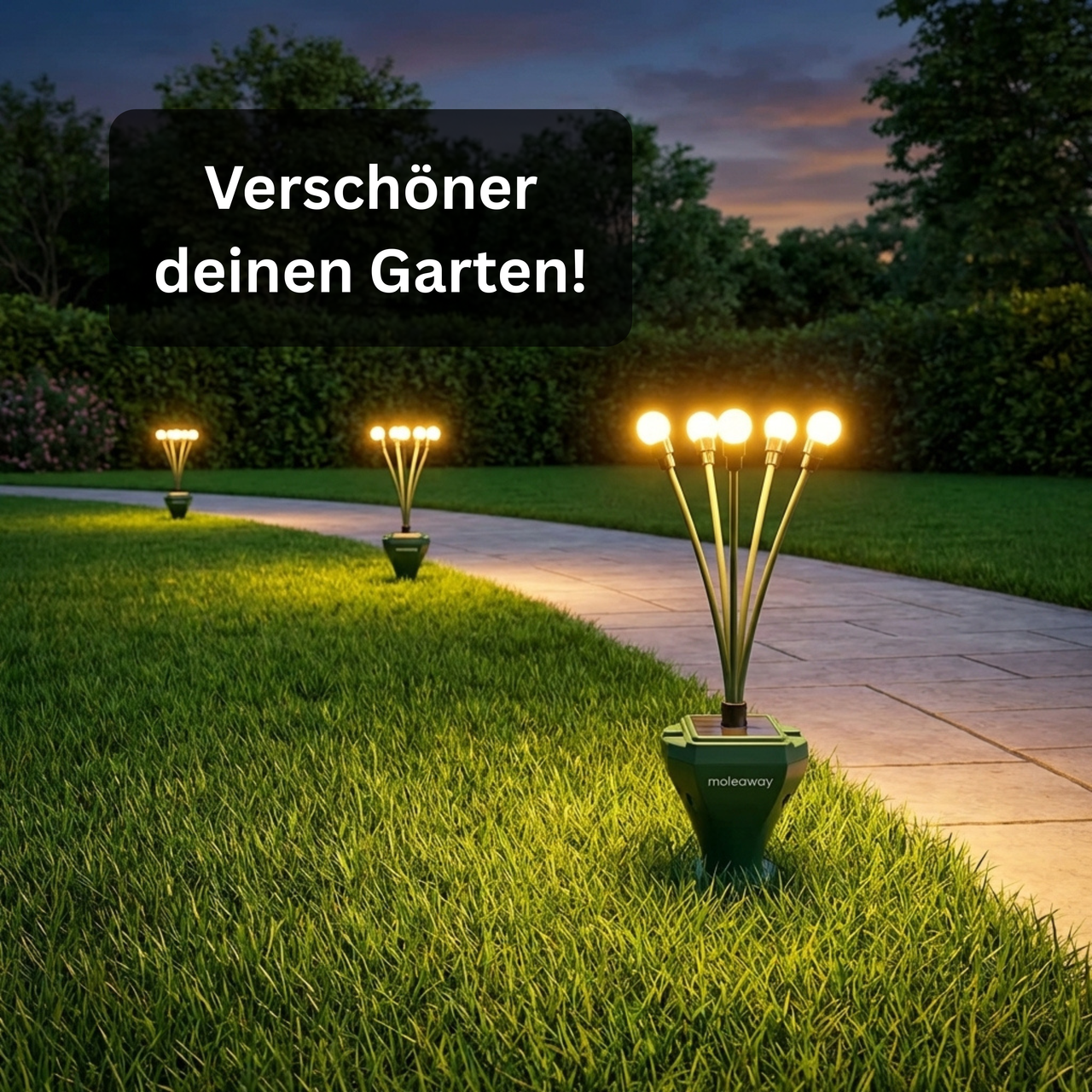 Moleaway Lampen 2x